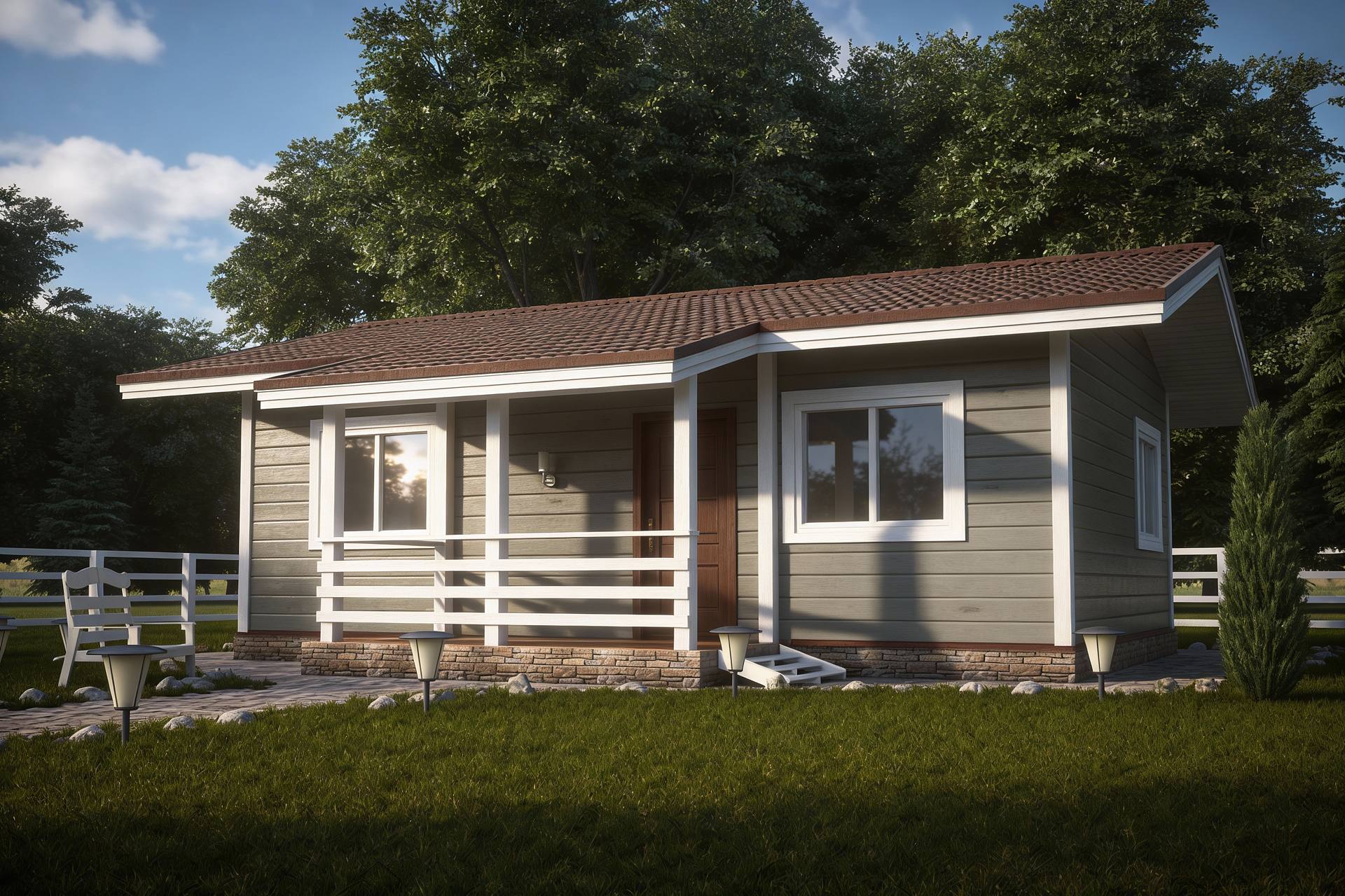 Каркасный дом Сканди-мини