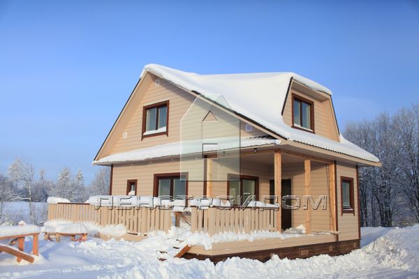 Фото каркасного дома Сосново